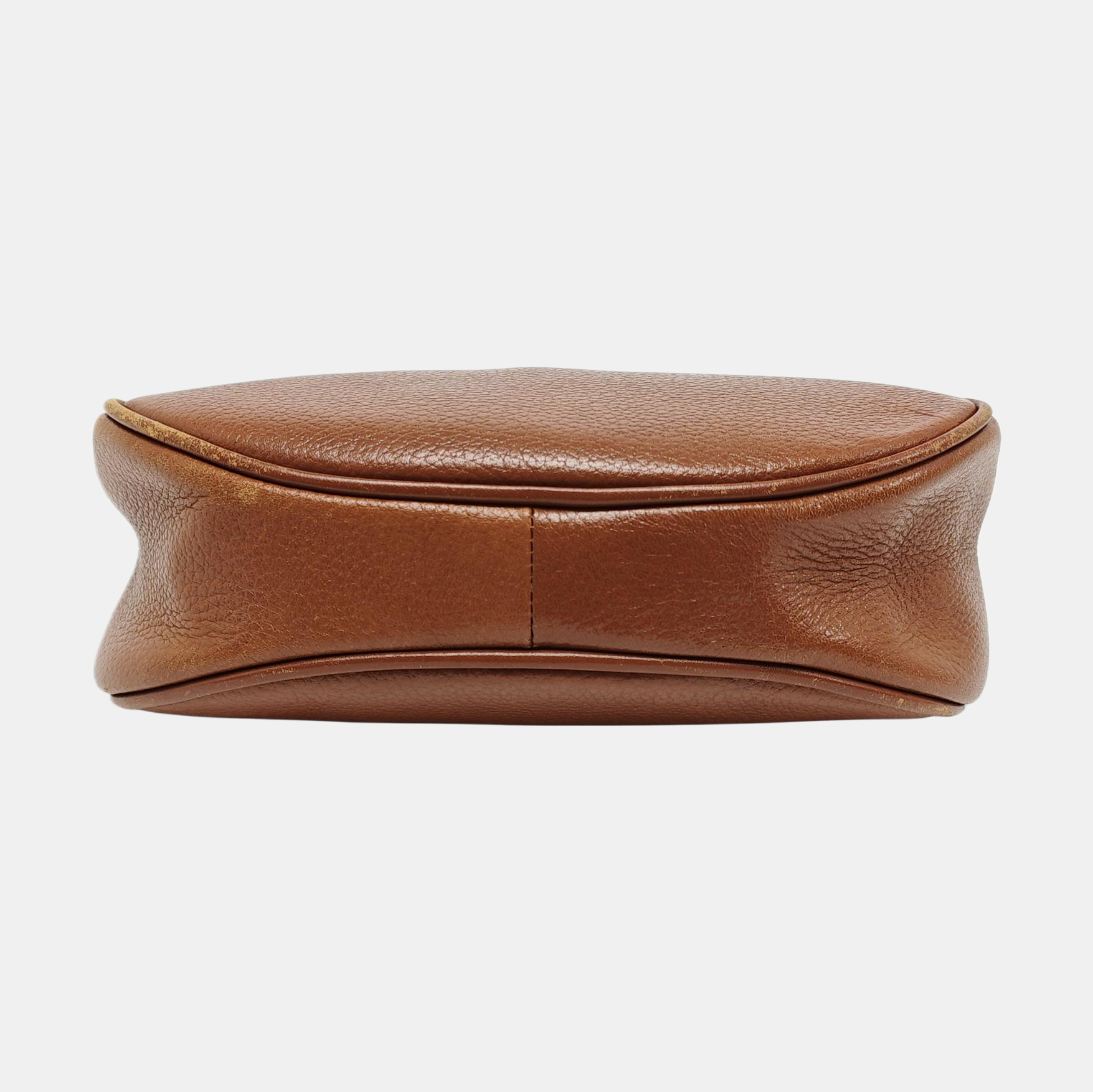 Calfskin Crossbody Bag Brown