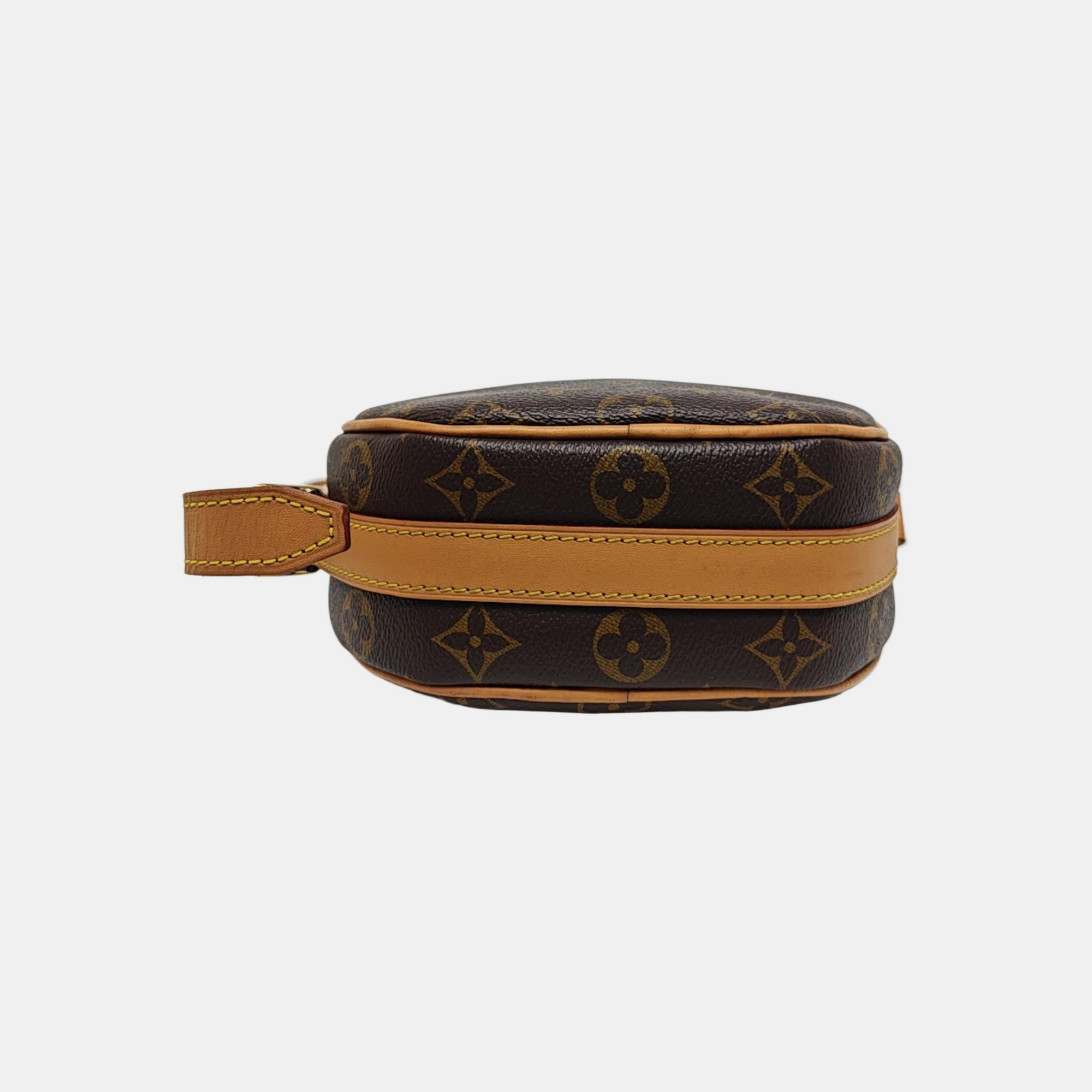 BOITE CHAPEAU PM Monogram Coated Canvas Brown