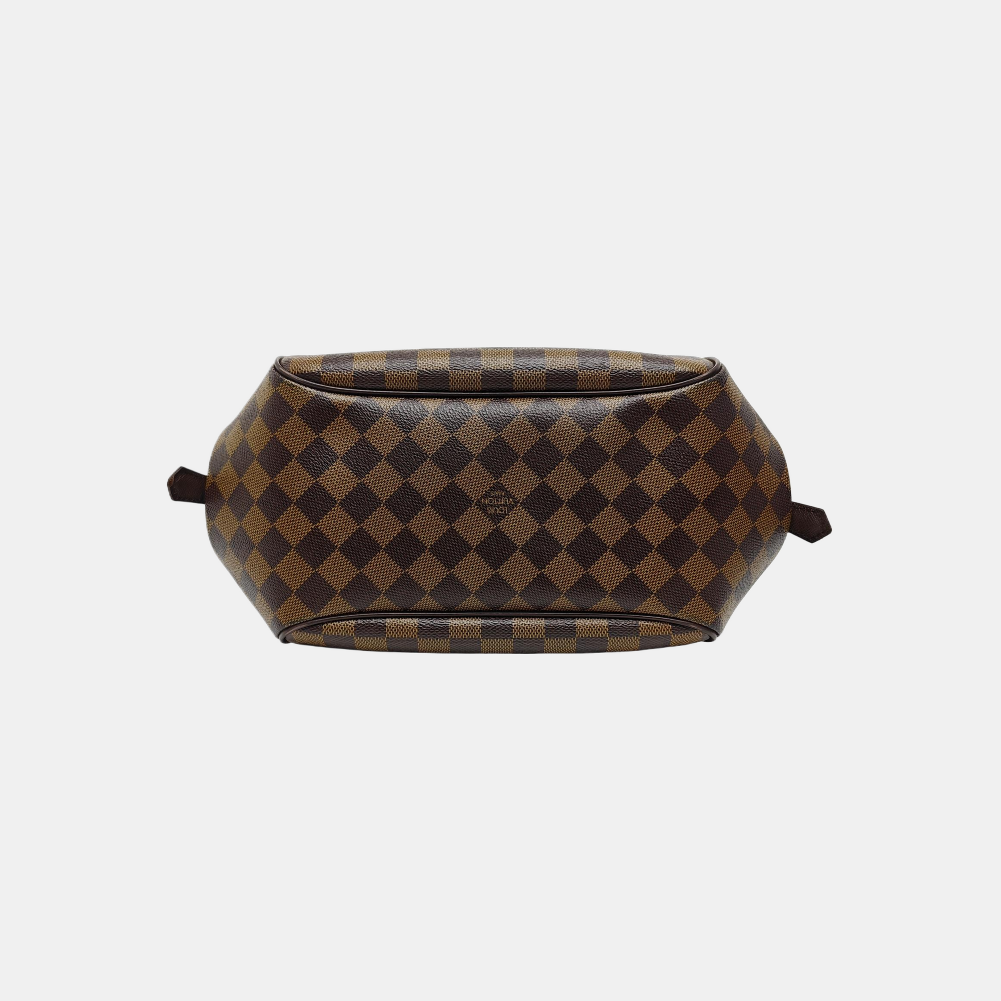 RIVINGTON Damier Ebene Coated Canvas Brown