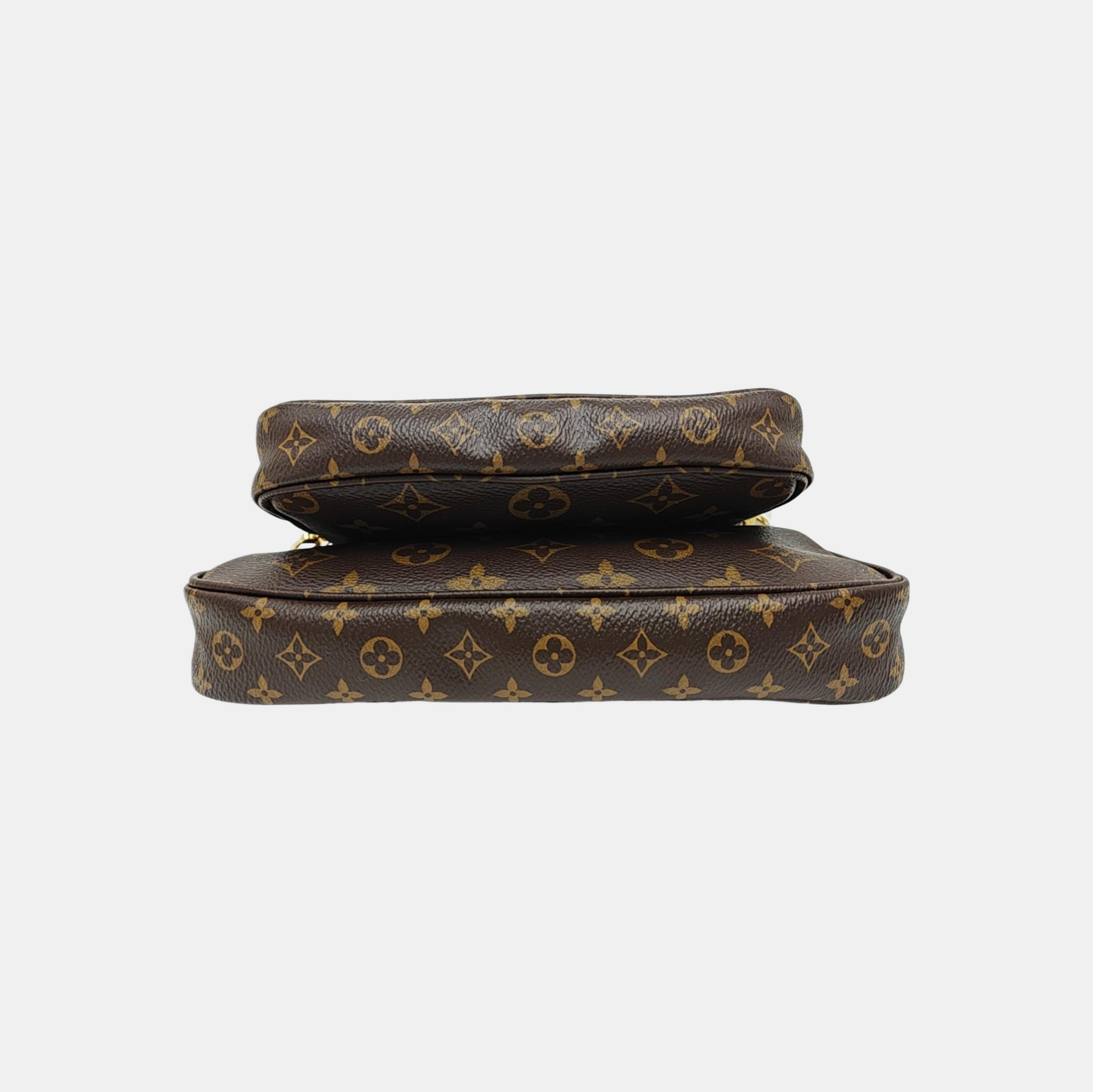 MULTI Monogram Coated Canvas Brown