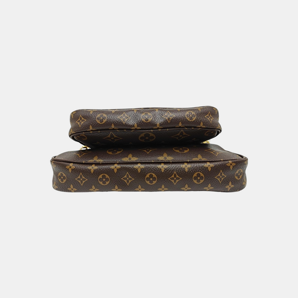 MULTI Monogram Coated Canvas Brown