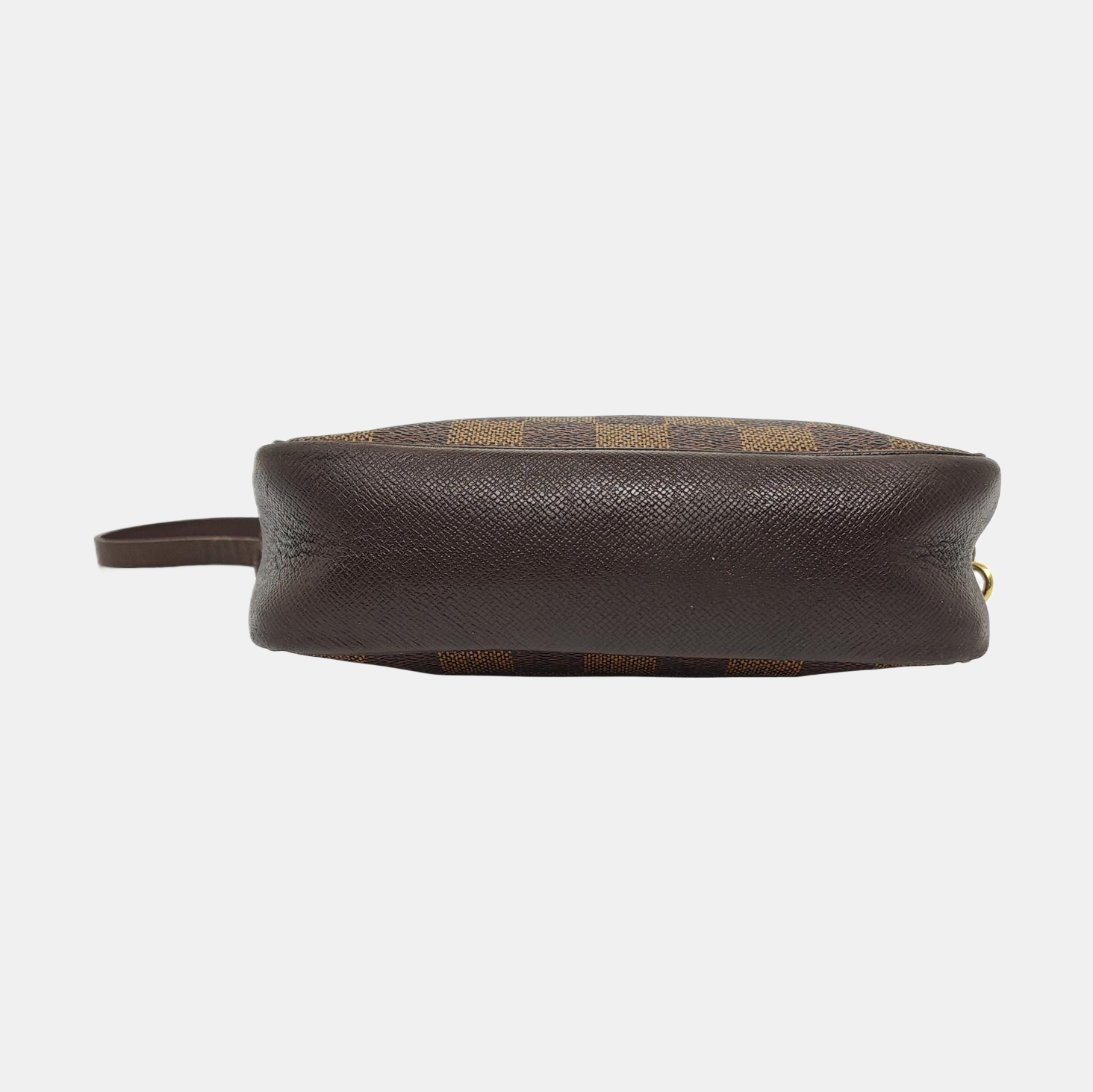 TROUSSE MAKE UP Damier Ebene Coated Canvas Brown