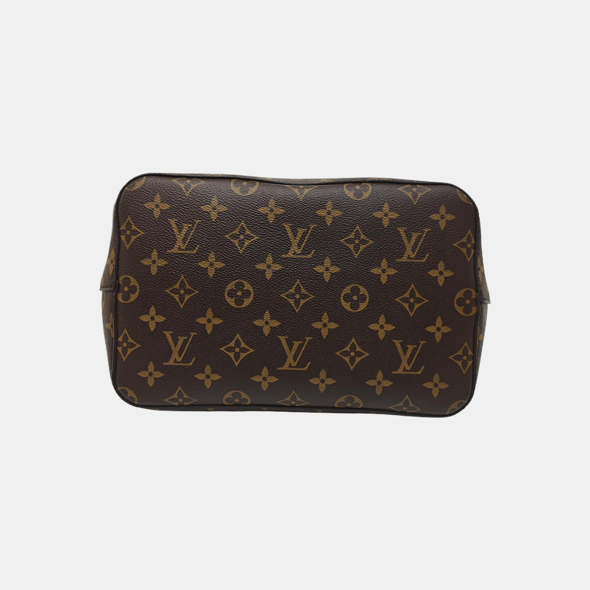 NÉONOÉ MM Monogram Coated Canvas Brown