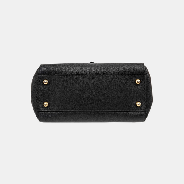 Buckle Small Calfskin Black