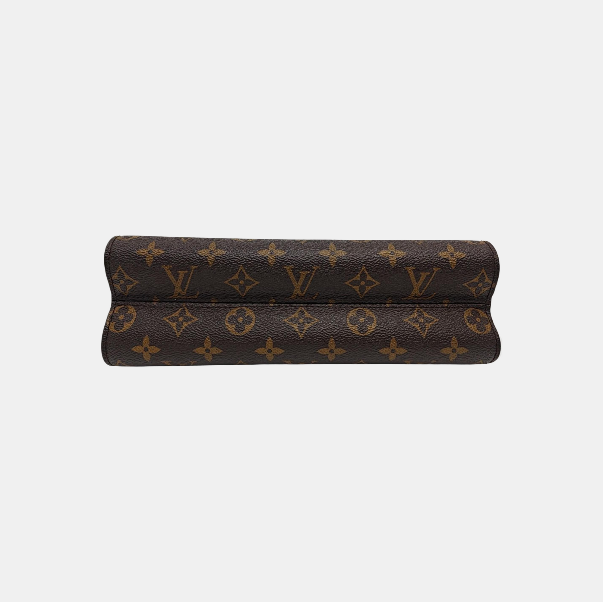 VICTOIRE Monogram Coated Canvas Brown