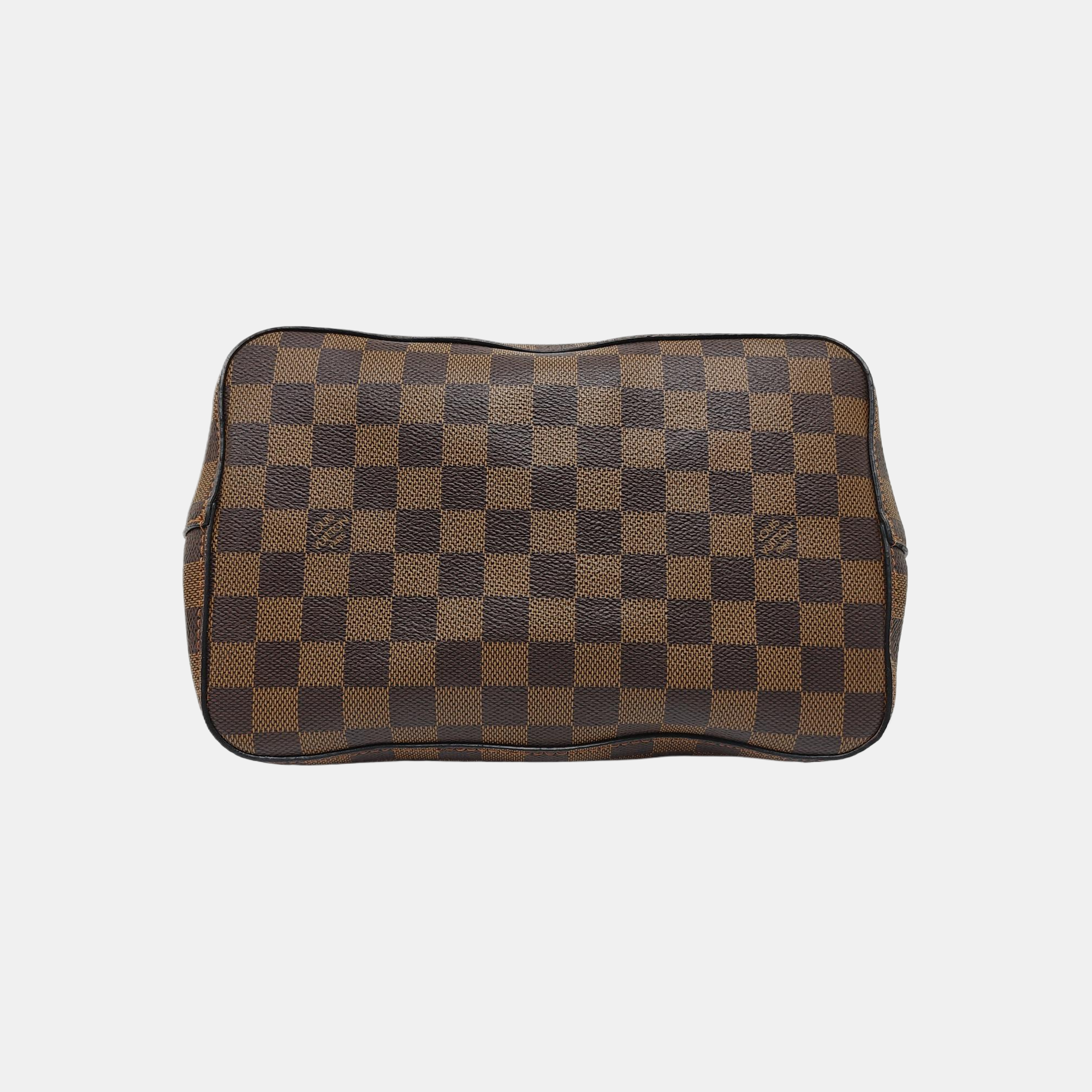 NÉONOÉ MM Damier Ebene Coated Canvas Brown