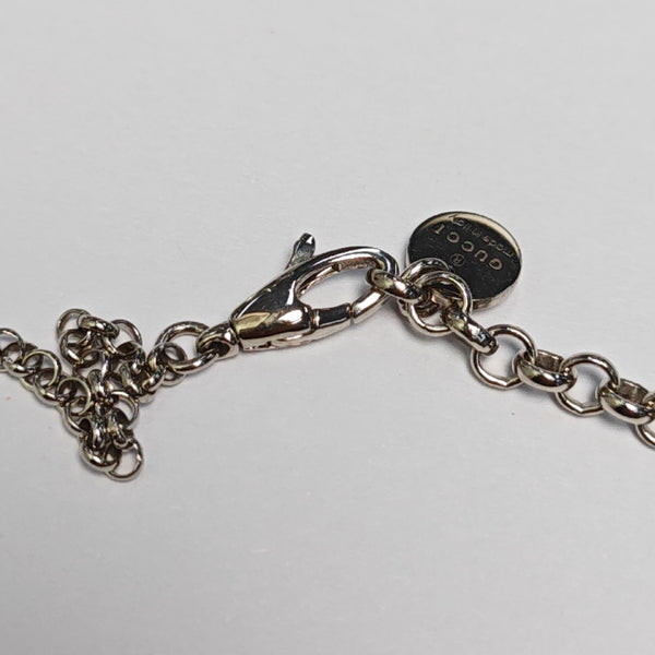 Interlocking G 925 Sterling Silver Necklace