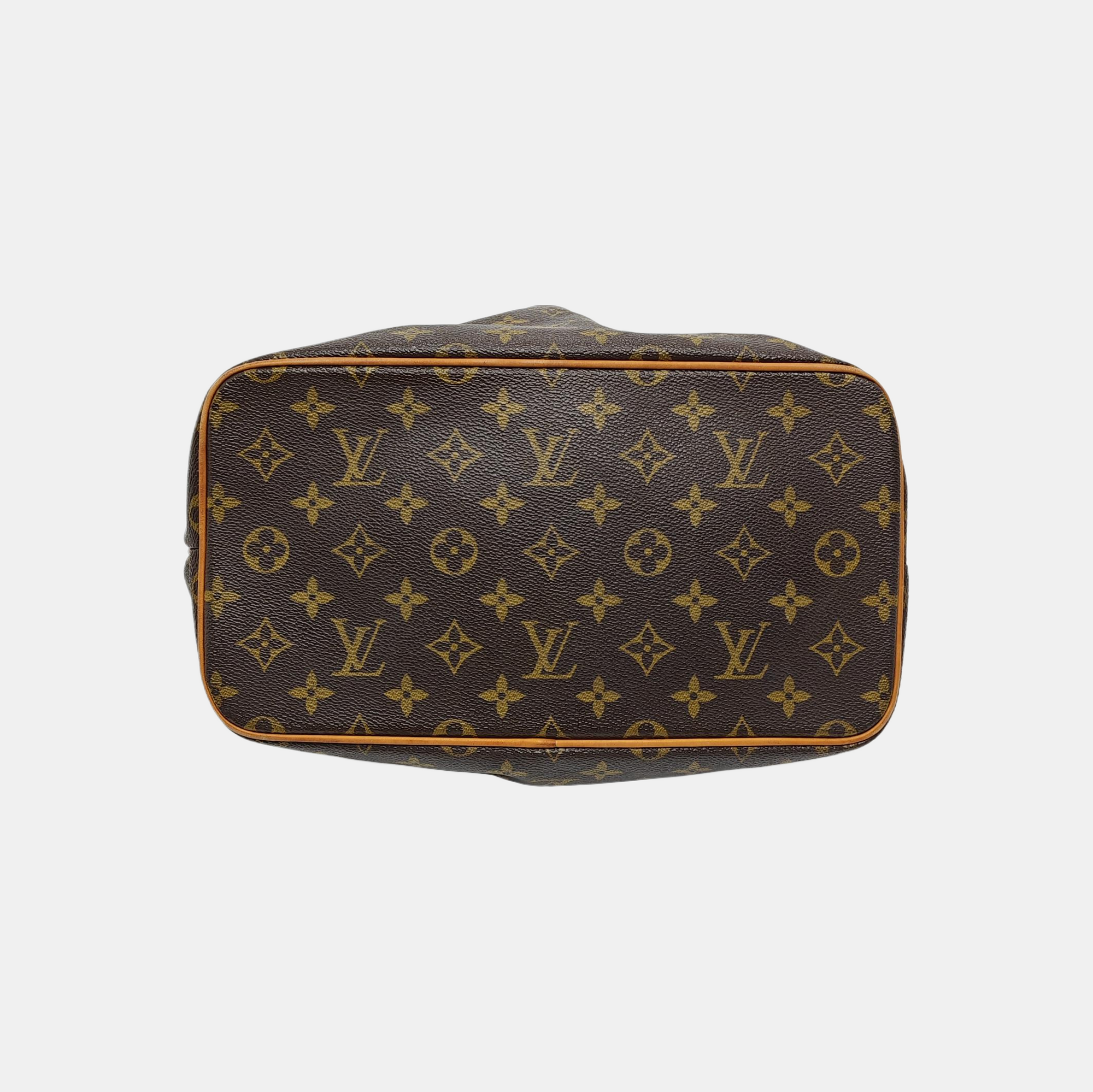 PALERMO PM Monogram Coated Canvas Brown