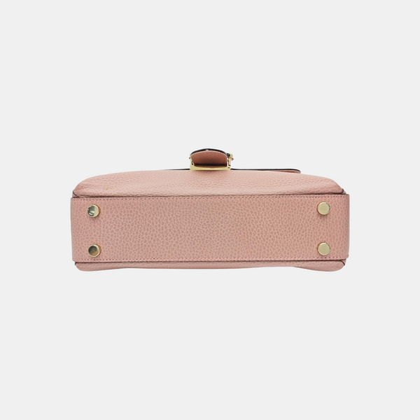 Interlocking G Large Calfskin Pink