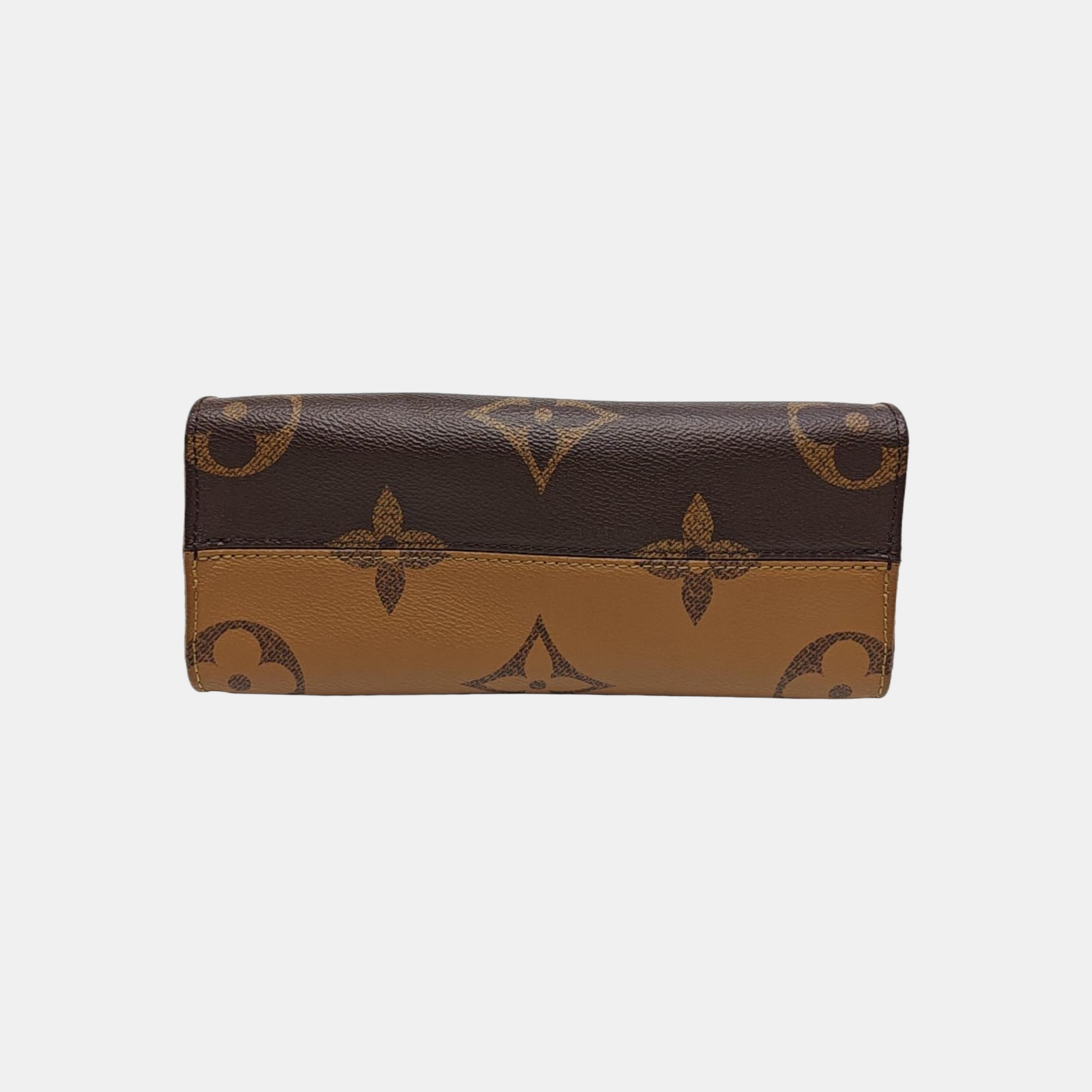 ONTHEGO PM Monogram Coated Canvas Brown