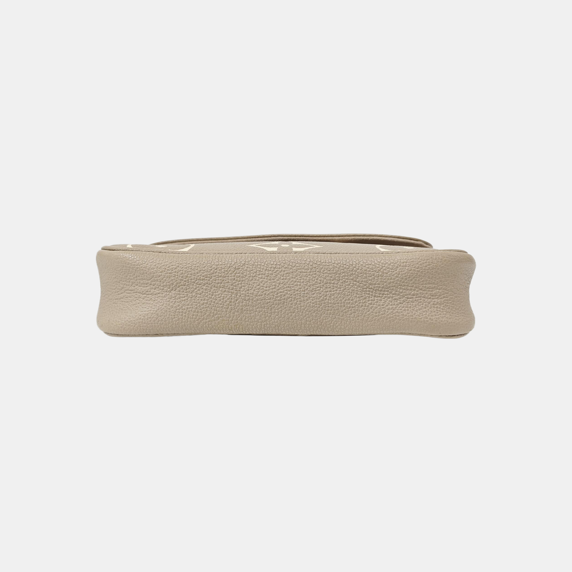 IVY Monogram Calfskin Gray