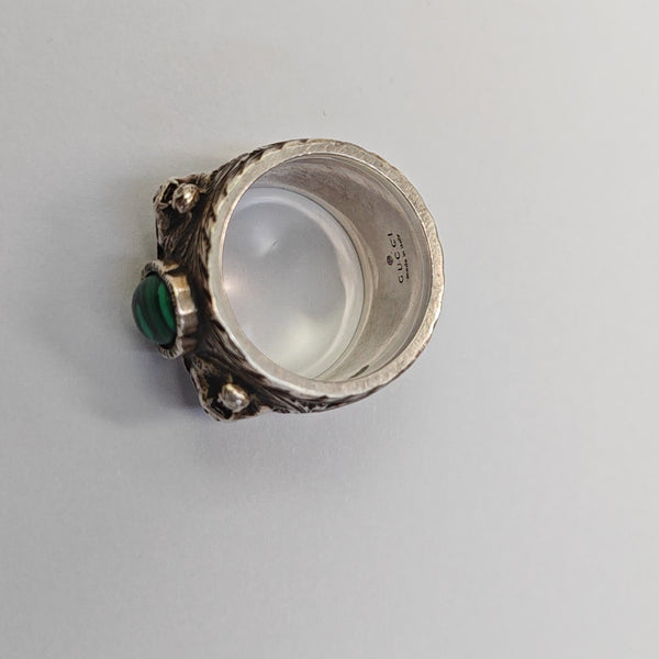 Gucci Garden 925 Sterling Silver Ring EU 60