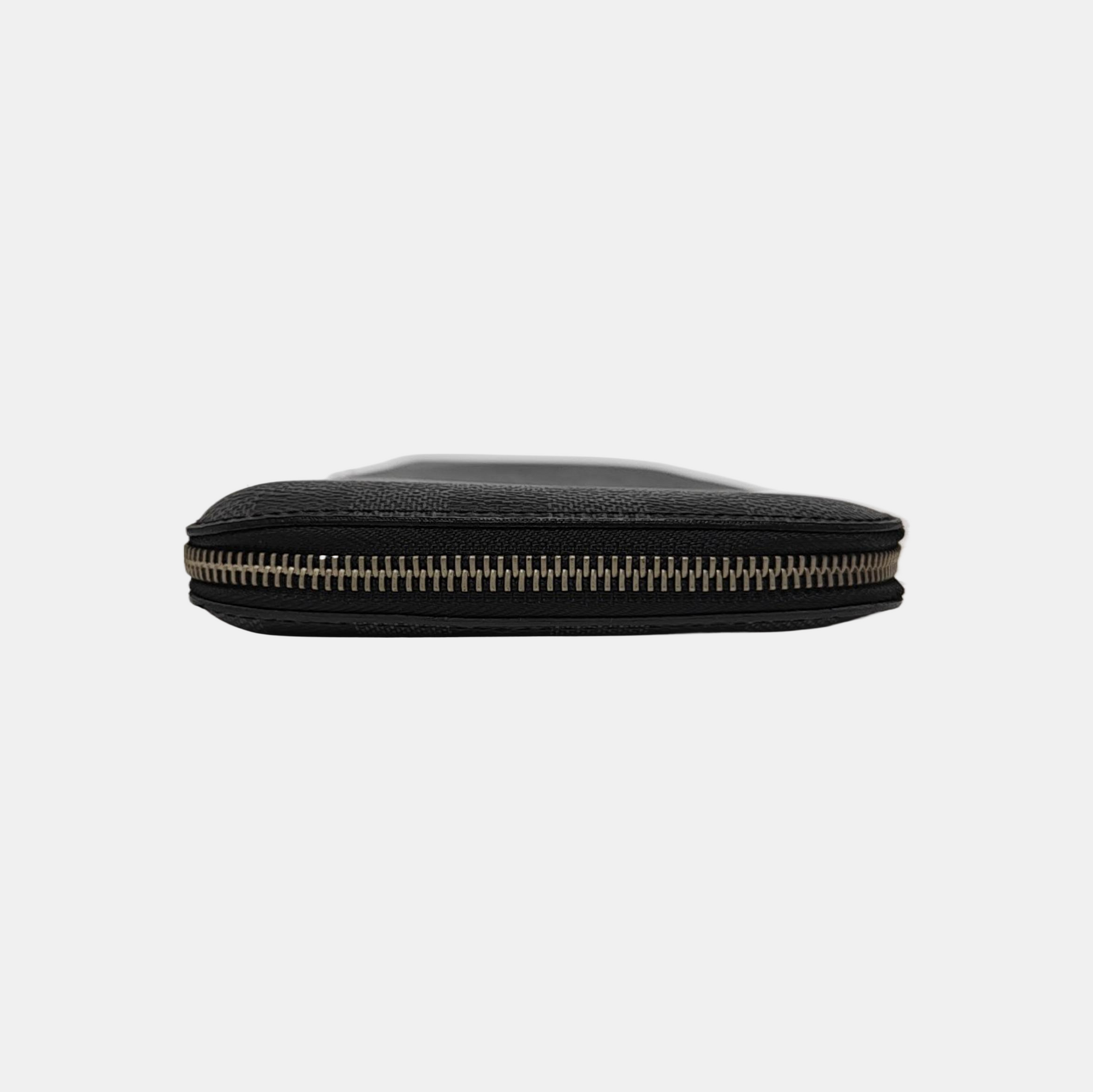 Damier Graphite Coated Canvas Clutch Gray