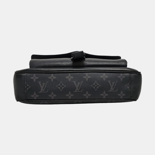 TAIGARAMA Monogram Coated Canvas Black