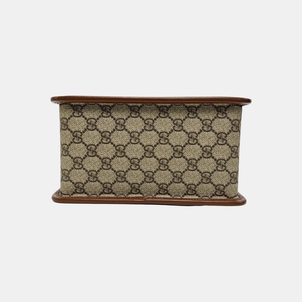 Horsebit 1955 Mini Monogram Coated Canvas Beige
