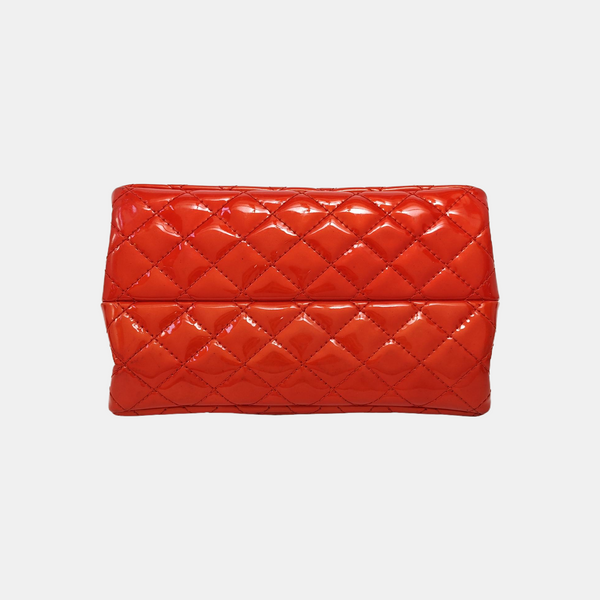 2.55 225 (small) Quilted Patent Leather Red
