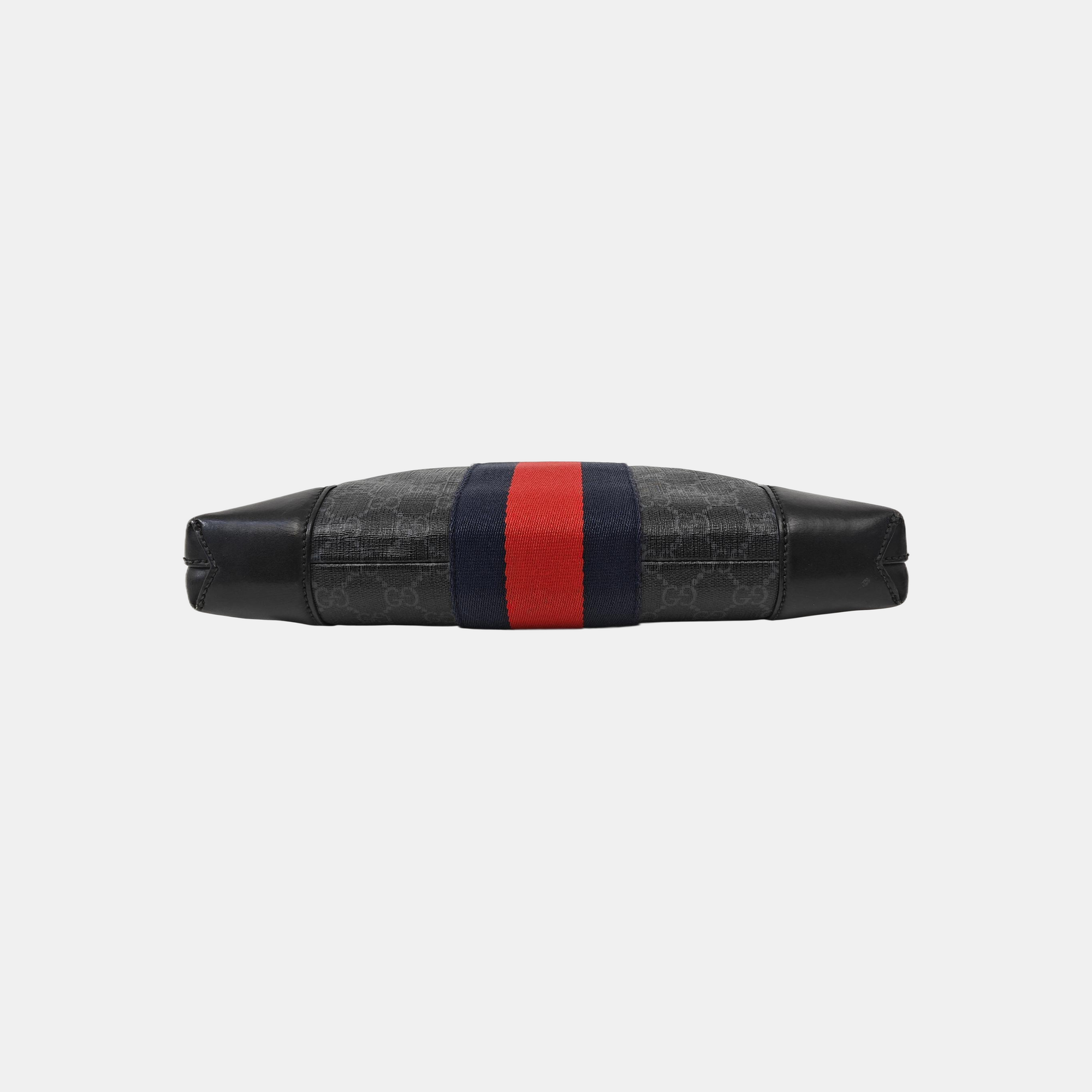 Ophidia Medium Monogram Coated Canvas Gray