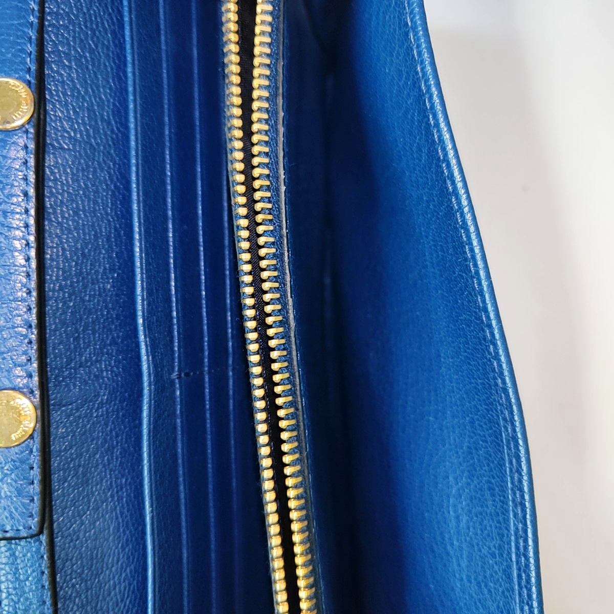 Miu Délice Calfskin Blue