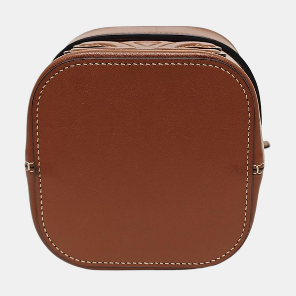 Calfskin Shoulder Bag Brown