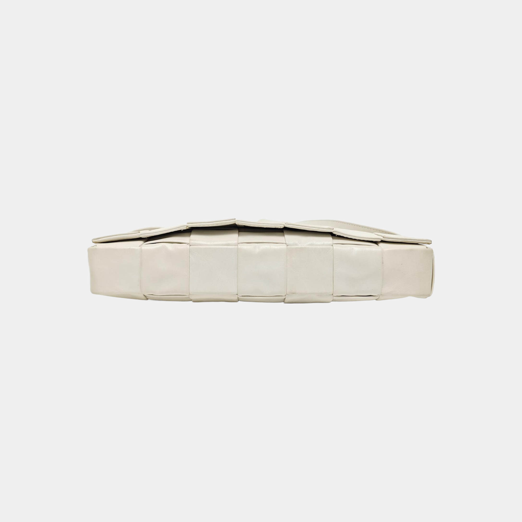 Cassette Medium Calfskin White