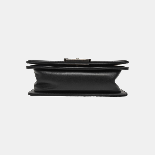 BOY CHANEL Small Quilted Lambskin Black
