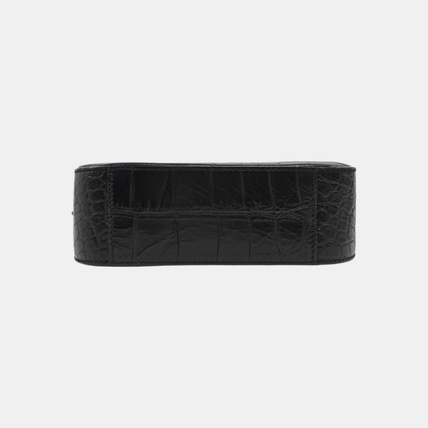 Calfskin Shoulder Bag Black
