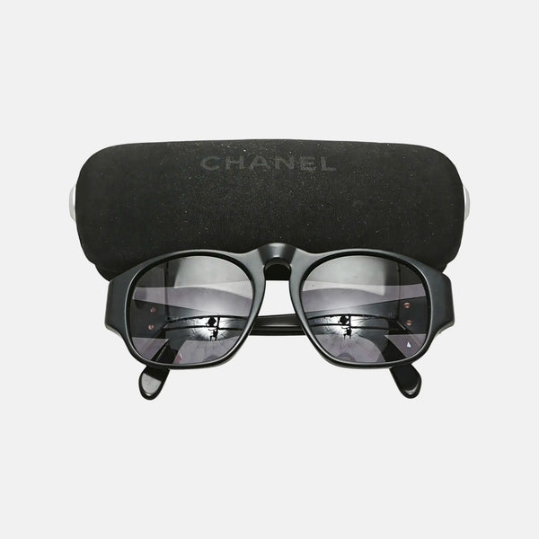 Synthetic Sunglasses Black