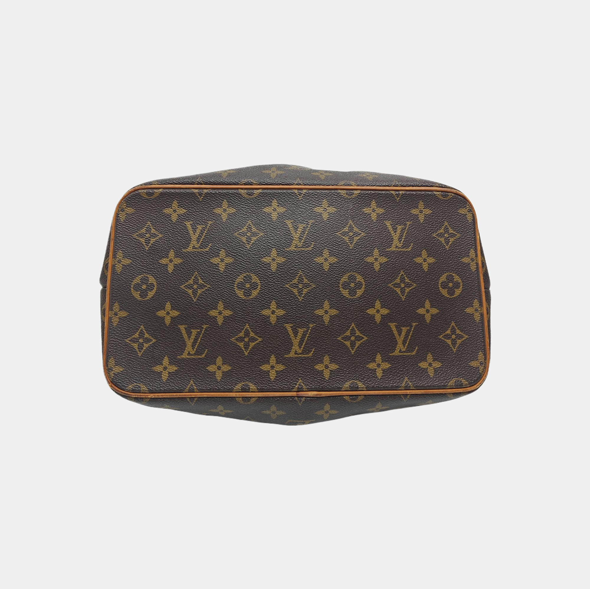 PALERMO PM Monogram Coated Canvas Brown