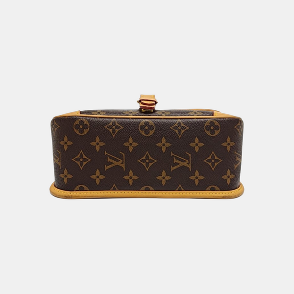 DIANE Monogram Coated Canvas Brown