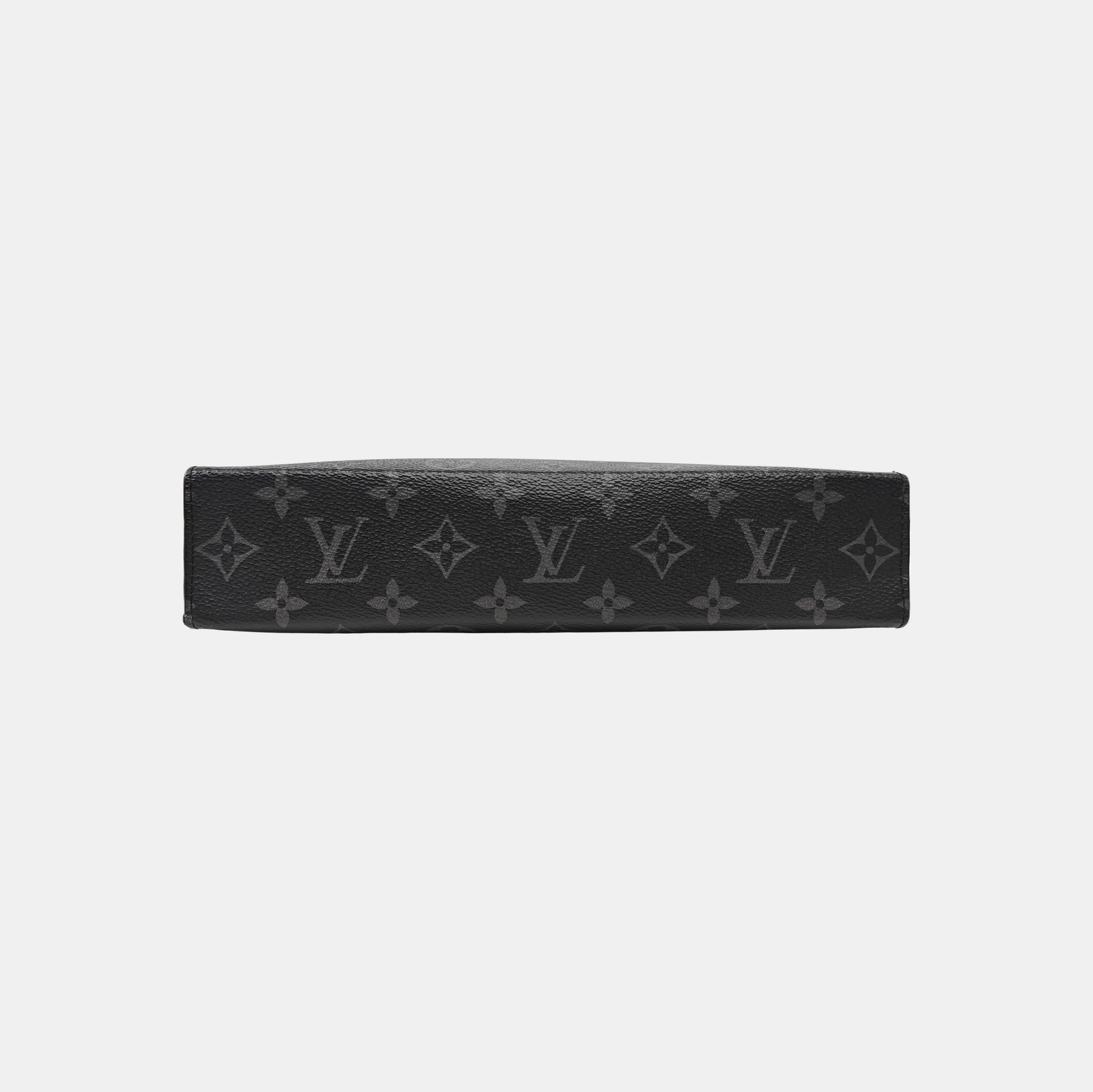 Pochette Voyag MM Monogram Coated Canvas Black