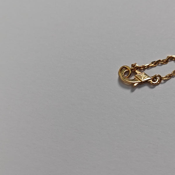 Vintage Alhambra 18k Gold Necklace