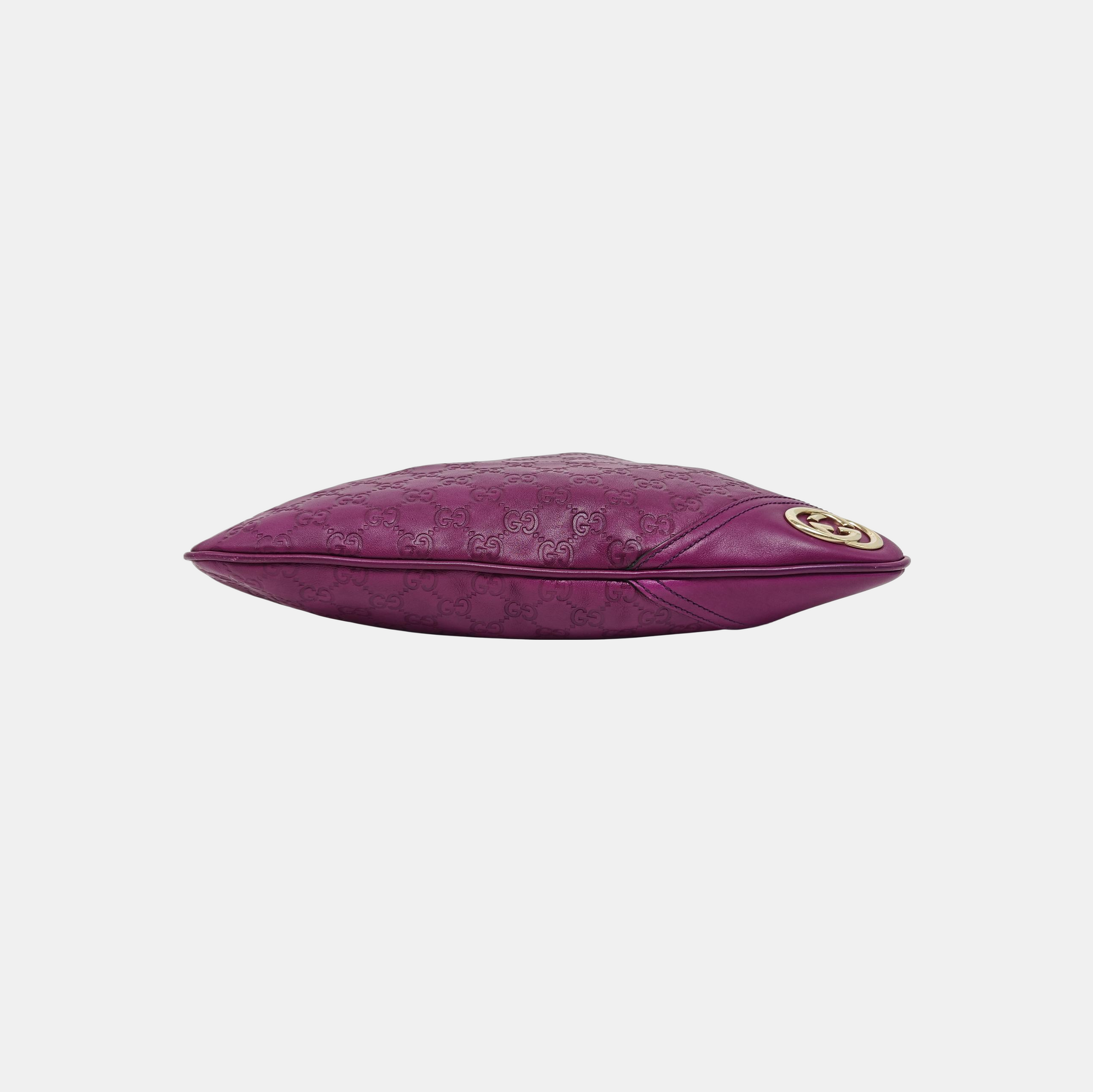Britt Monogram Calfskin Purple