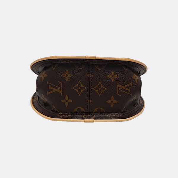 AROUND ME PM Monogram Coated Canvas Brown
