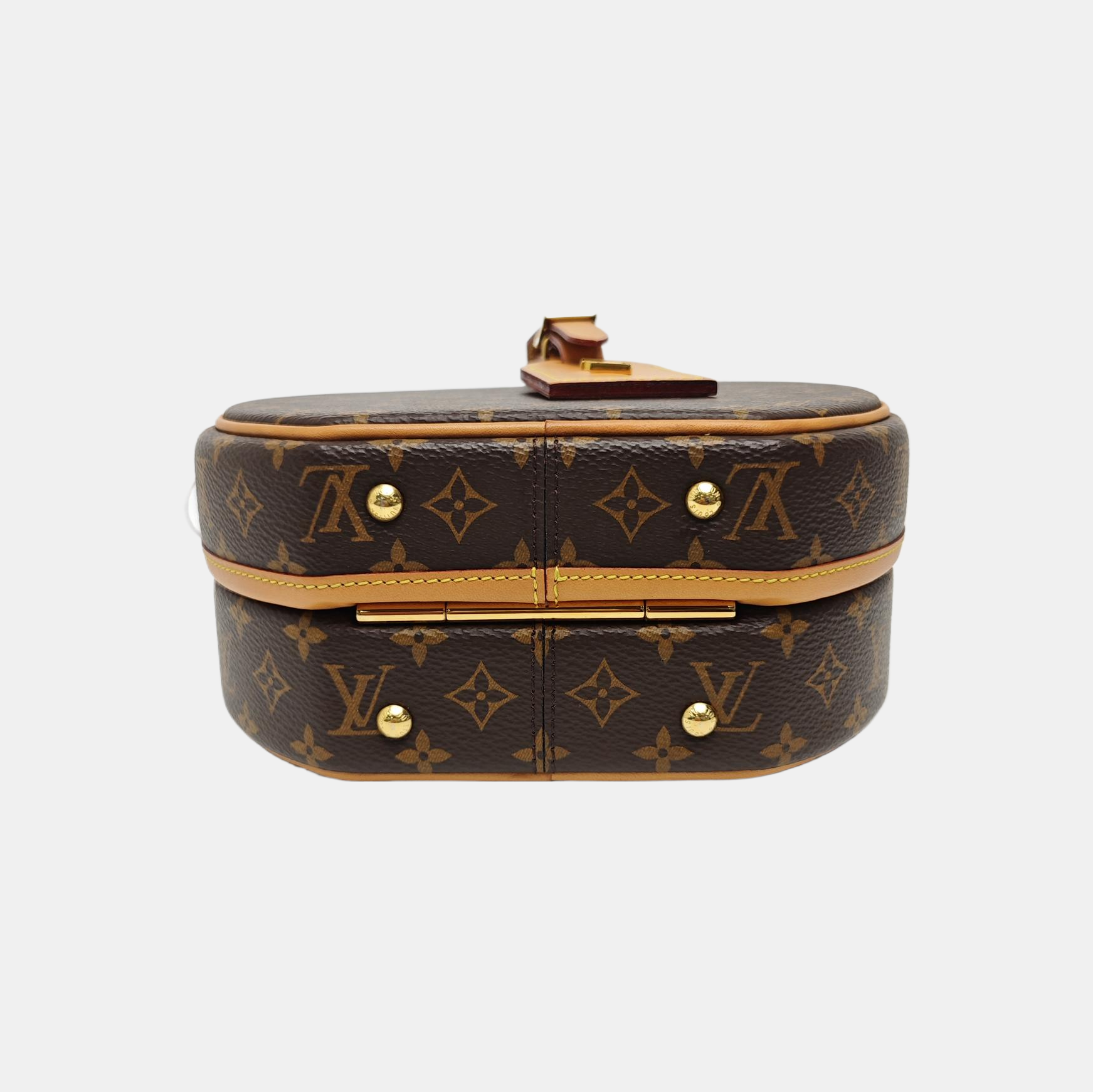 BOITE CHAPEAU PM Monogram Coated Canvas Brown