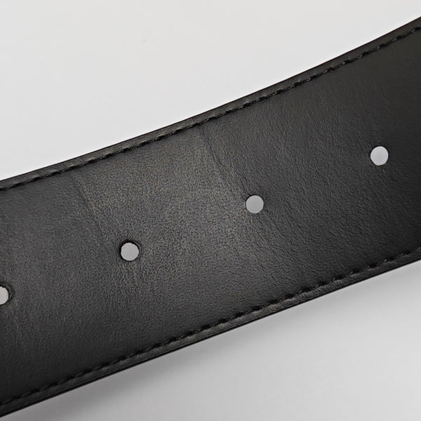 Coated Canvas Belt Black