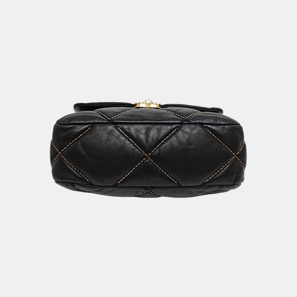 Quilted Lambskin Small Black