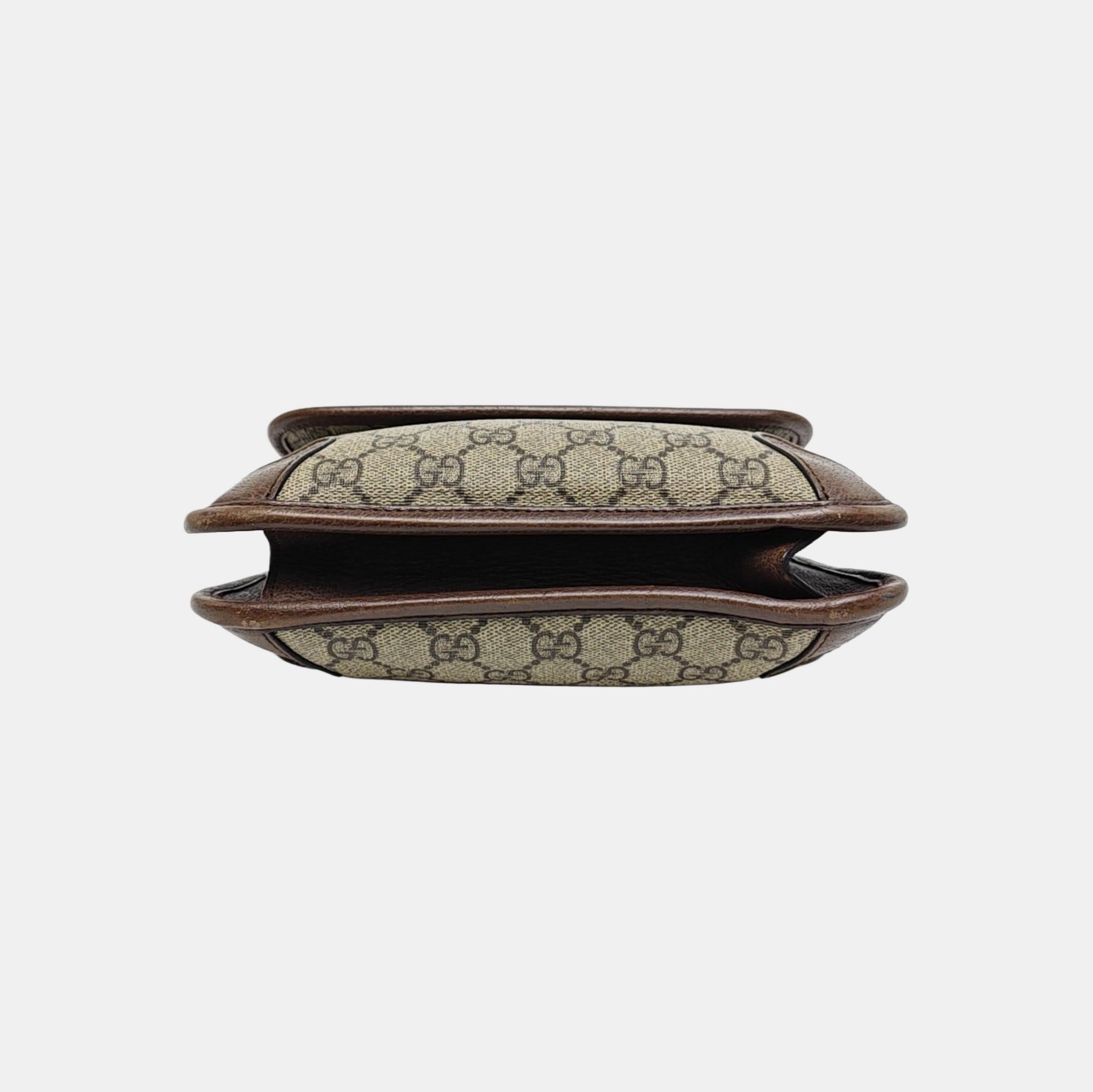 Neo Vintage Small Monogram Coated Canvas Beige