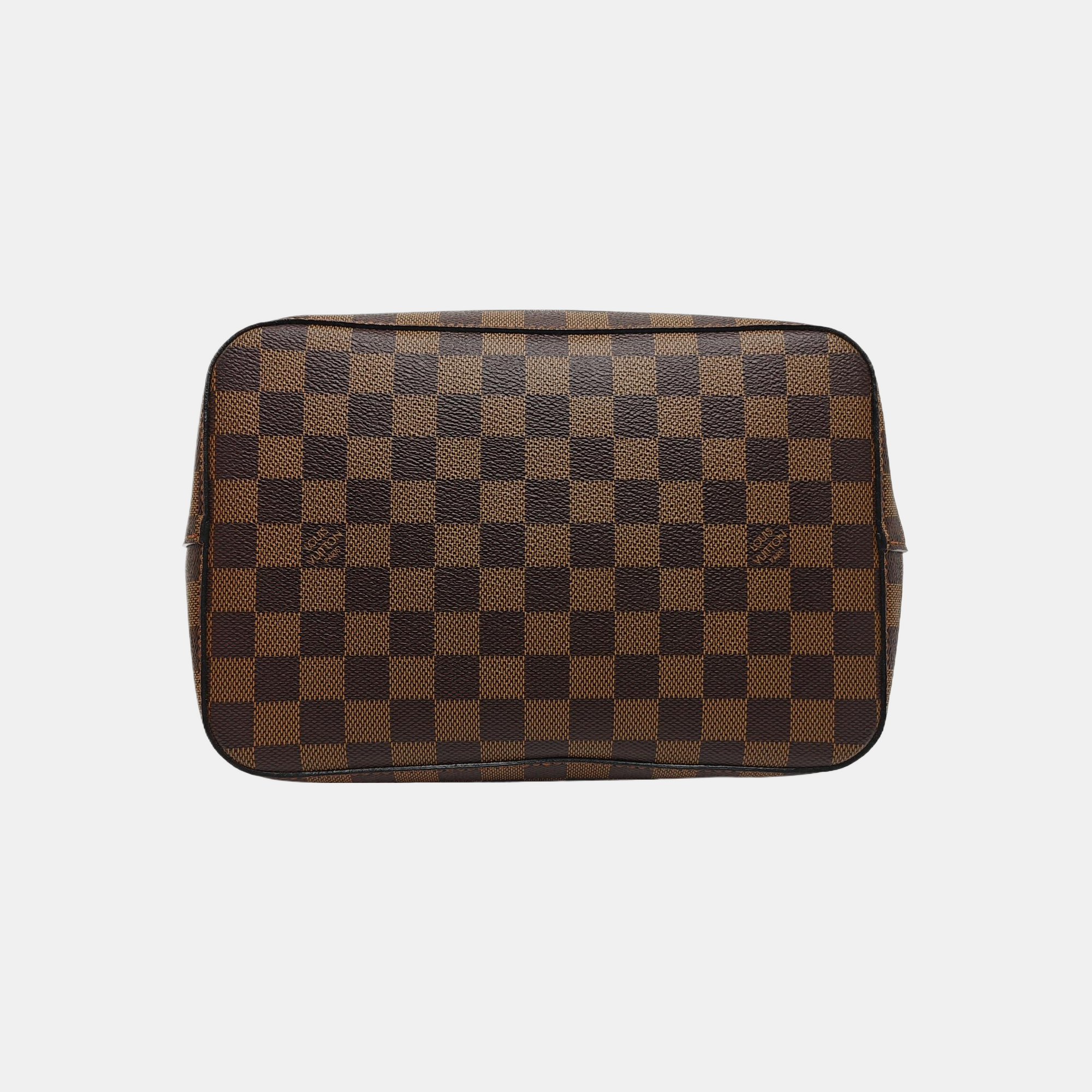 NÉONOÉ MM Damier Ebene Coated Canvas Brown