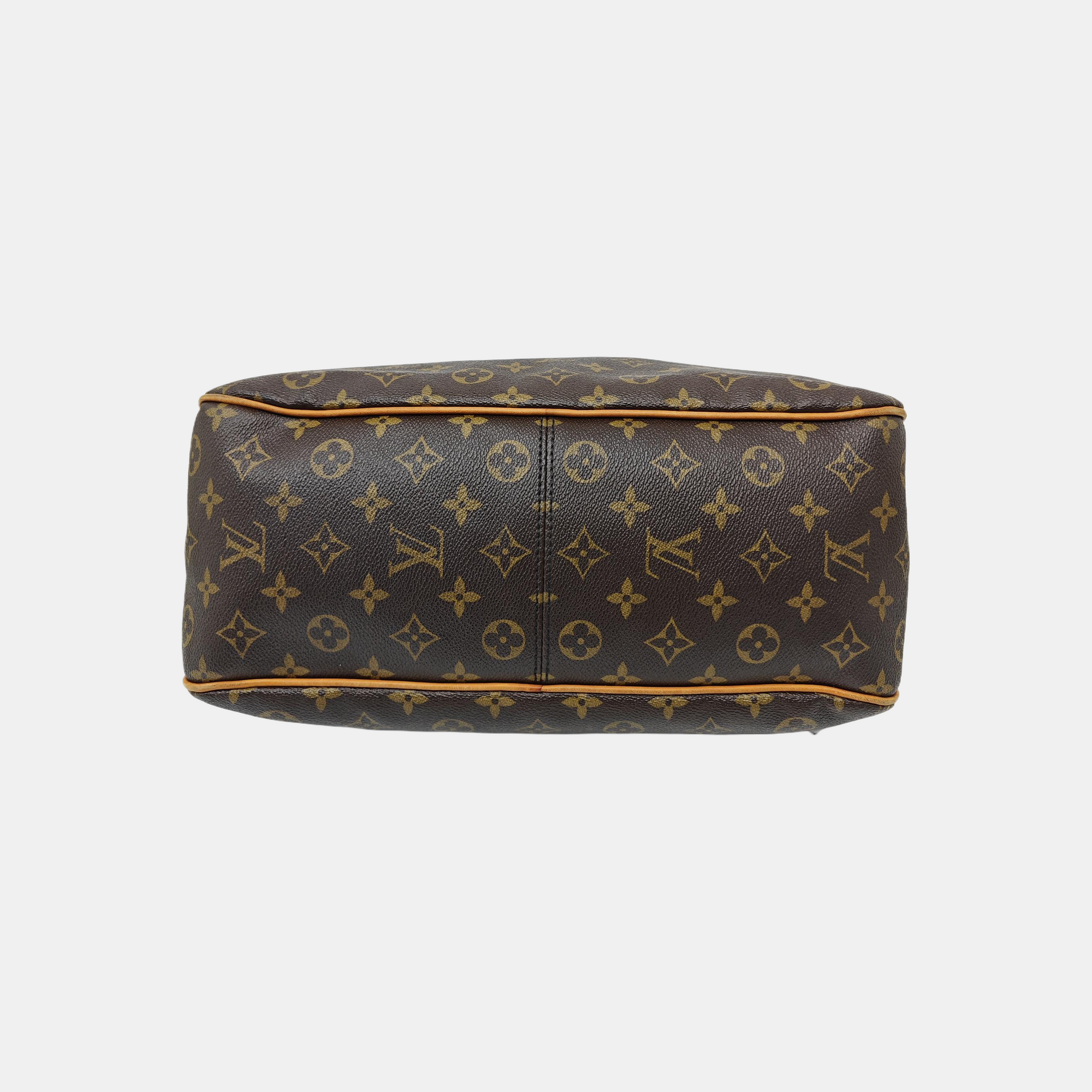 DELIGHTFUL Monogram Coated Canvas Brown