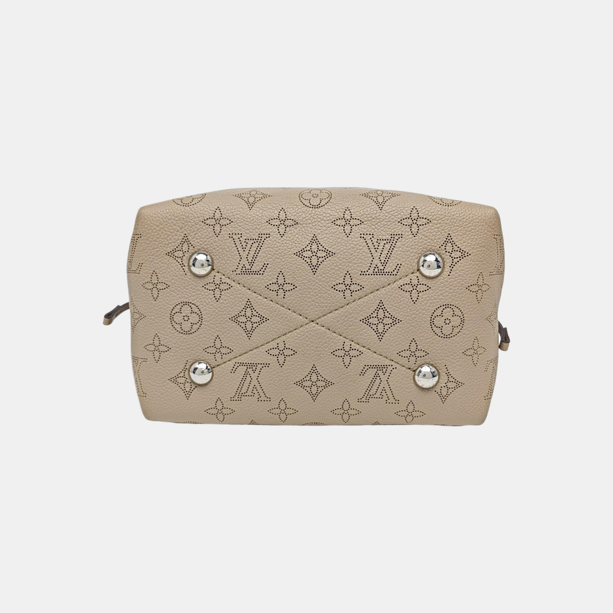 BELLA Monogram Calfskin Gray