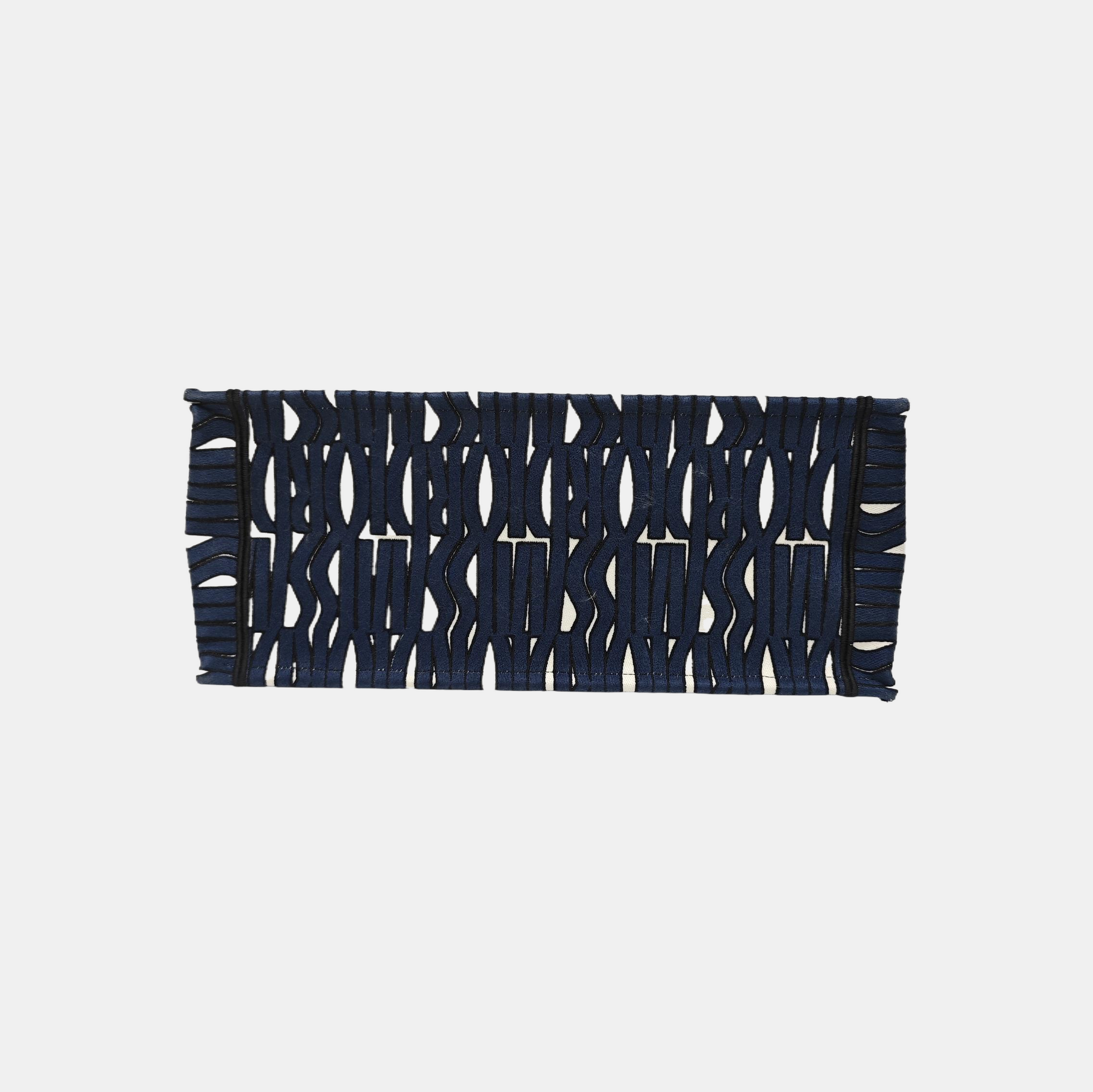 Book Tote Large Fabric Blue