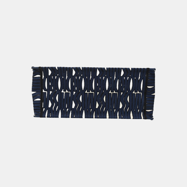 Book Tote Large Fabric Blue