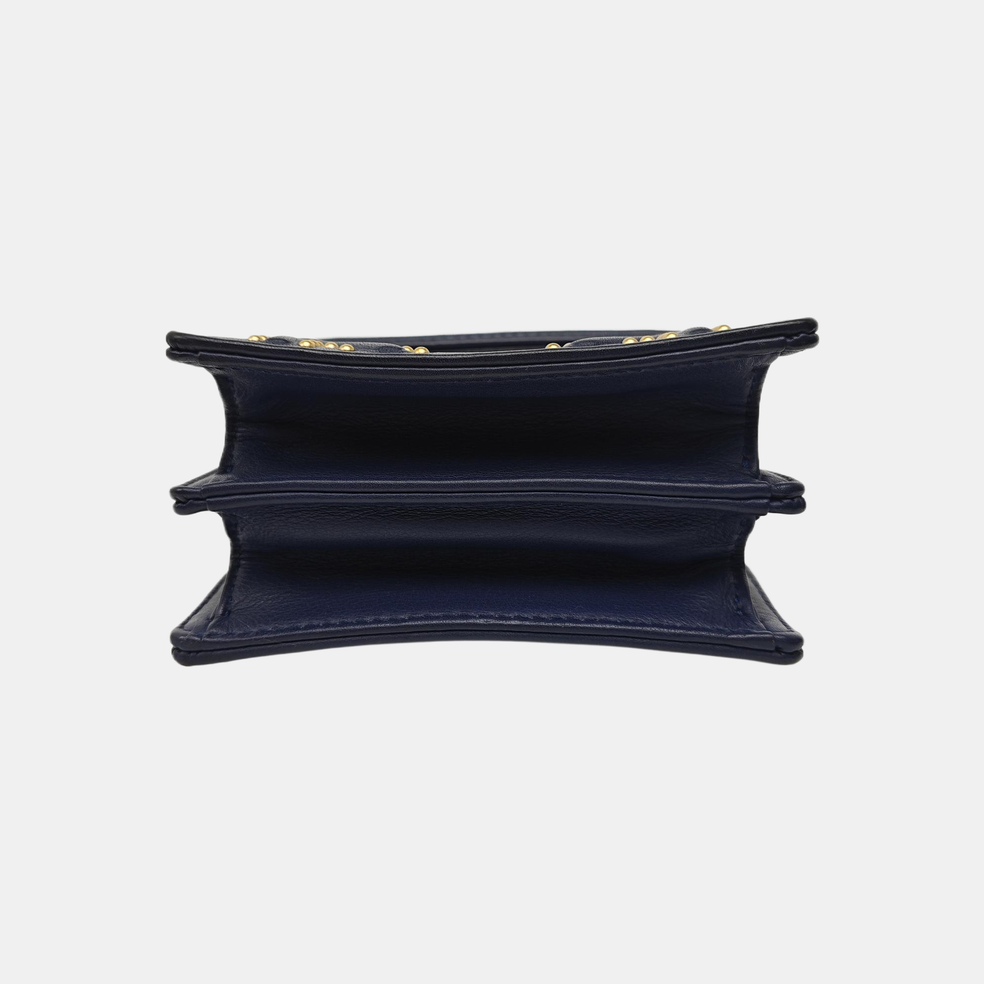 Diorama Cannage Calfskin Blue
