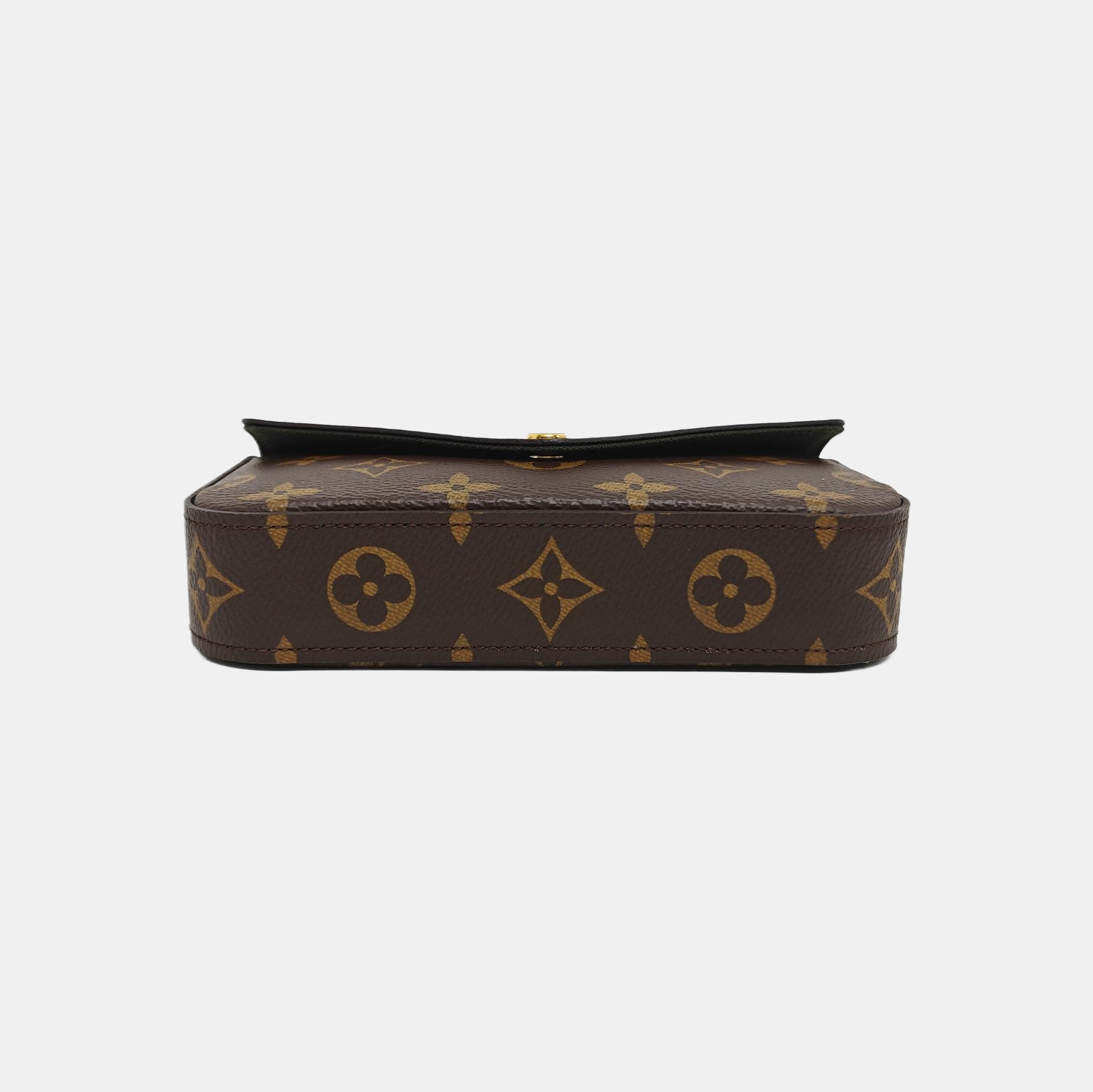 Authenticated pre-owned  FÉLICIE Monogram Coated Canvas Brown - Shoulder Bag at Looply