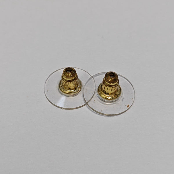 Metal Gold Stud Earrings