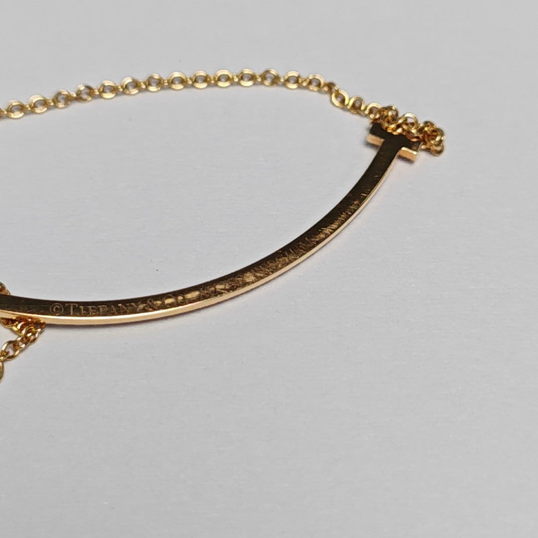 Tiffany T 18k Rose Gold Necklace