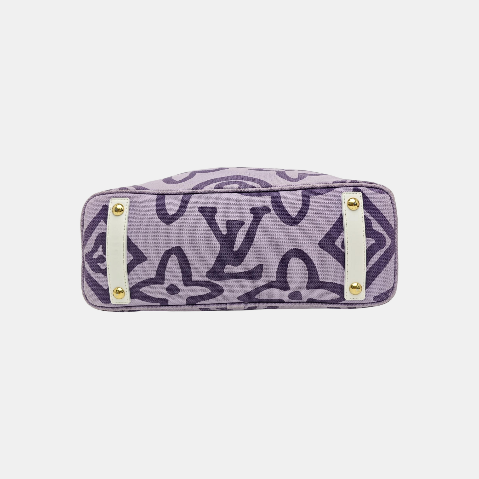 TAHITIENNE CABAS MM Monogram Canvas Purple