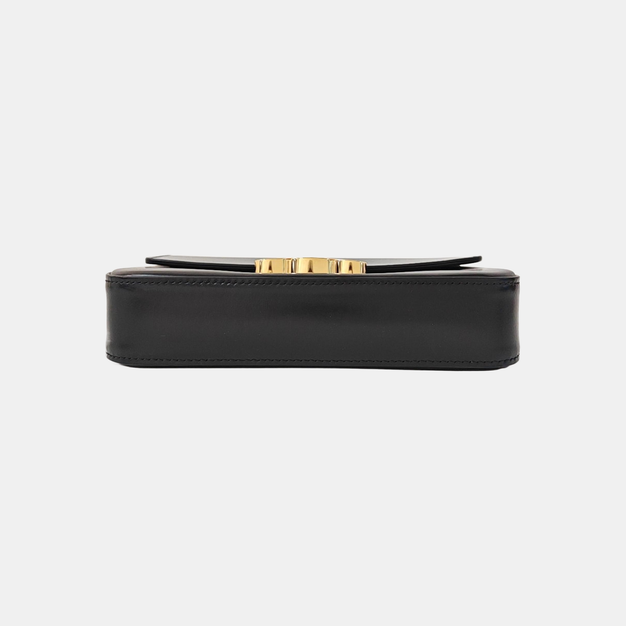 CLAUDE Calfskin Black