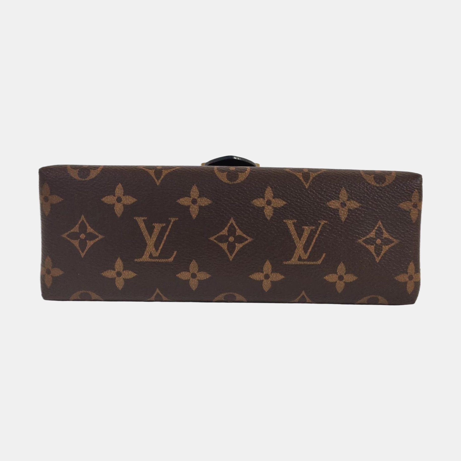 LOCKY BB Monogram Coated Canvas Brown