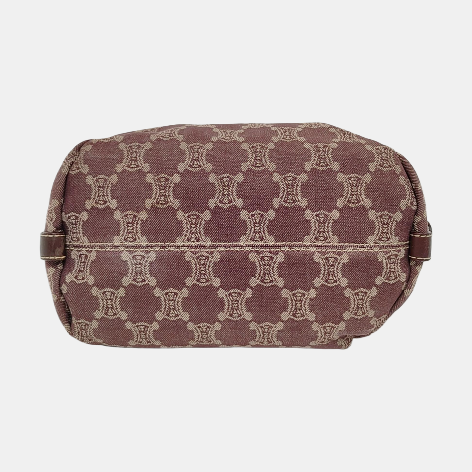 Canvas Top Handle Bag Purple